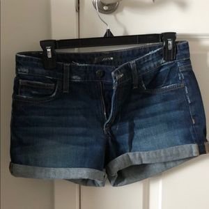 Joes Jeans rolled denim shorts